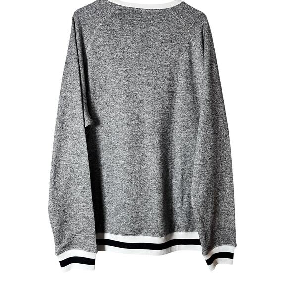 J America XXL Silicon Valley Comic Con Crewneck Sweatshirt Gray Raglan Unisex - Picture 2 of 10